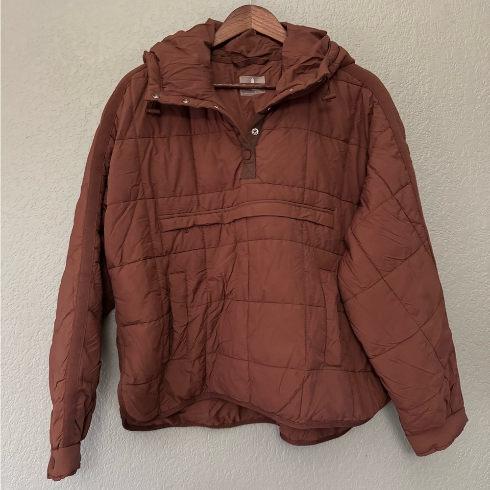 Free People Movement quilted pullover